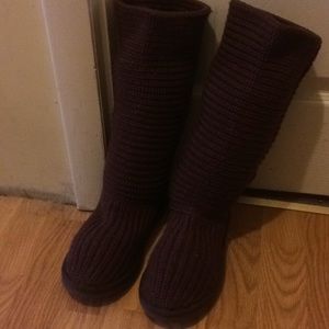 Ugg knit 5817 Brown women’s size 7